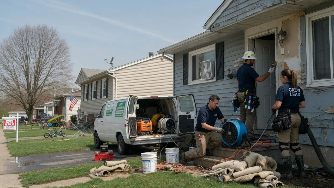 Flood Cleanup in Rolesville, NC near me