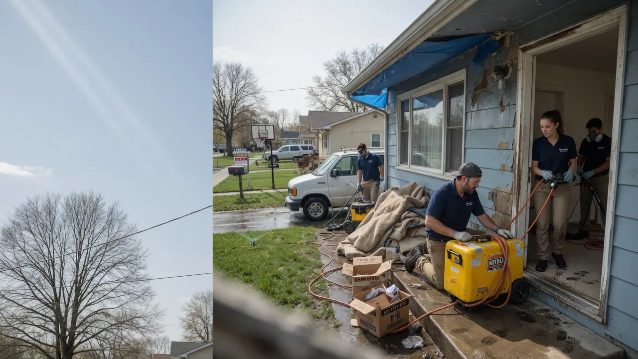 Basement Flood Cleanup in Rolesville, NC near me